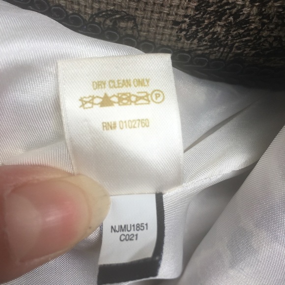 Kate Spade Aubrey Purple/White/Peach/Tan Wrap Silk Dress with Sash - Size 2. - Picture 17 of 17